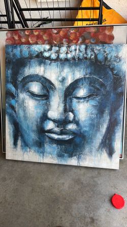 Blue Buddha Wall Art