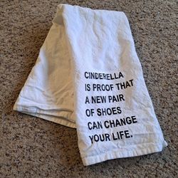 Funny Cinderella Towel