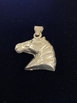 S925 Horse Head Pendant