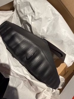Nike Mind 001 Triple Black Slides size 12 new !!!