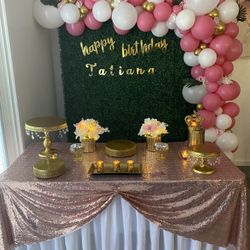 Elegant Birthday/Baby Showe Set Ups Available