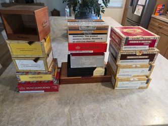 Empty  Cigar Boxes