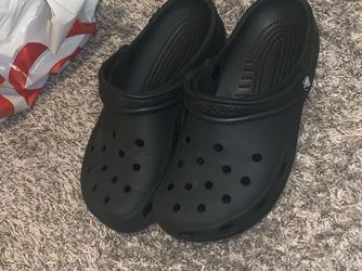 Black Crocs Classic Clogs
