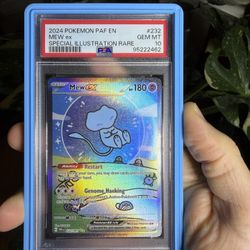 PSA 10 Mew Paldean Fates (Bubble Mew)
