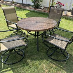 Patio Table Set $300.New