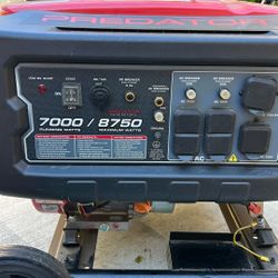 Predator Generator 7000/8750
