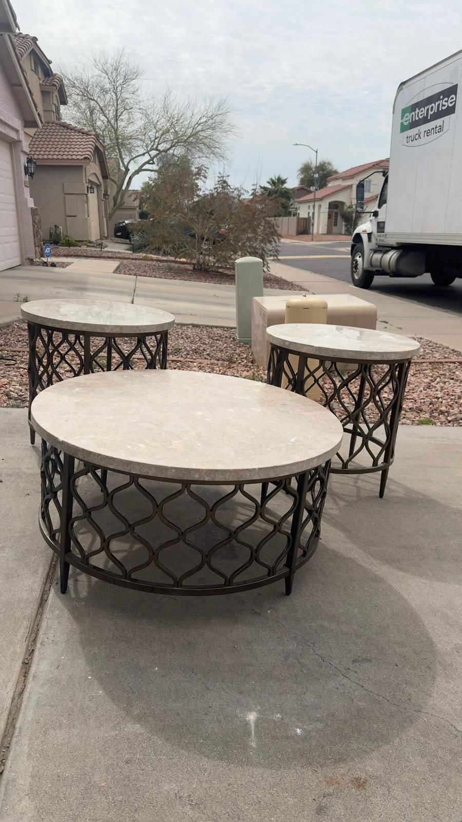 Montana-Hamilton Rectangular Occasional Table Set Hammary | Furniture Cart