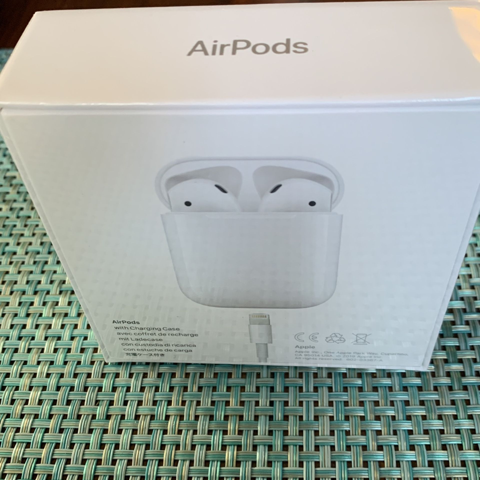 Apple buy AirPods 2nd Generation with Charging Case: Unopened Box