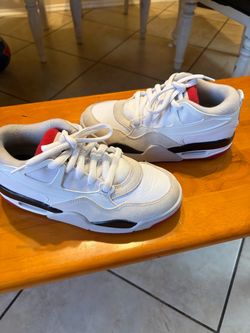 Nike Air Jordan Low-Top Sneakers White Red