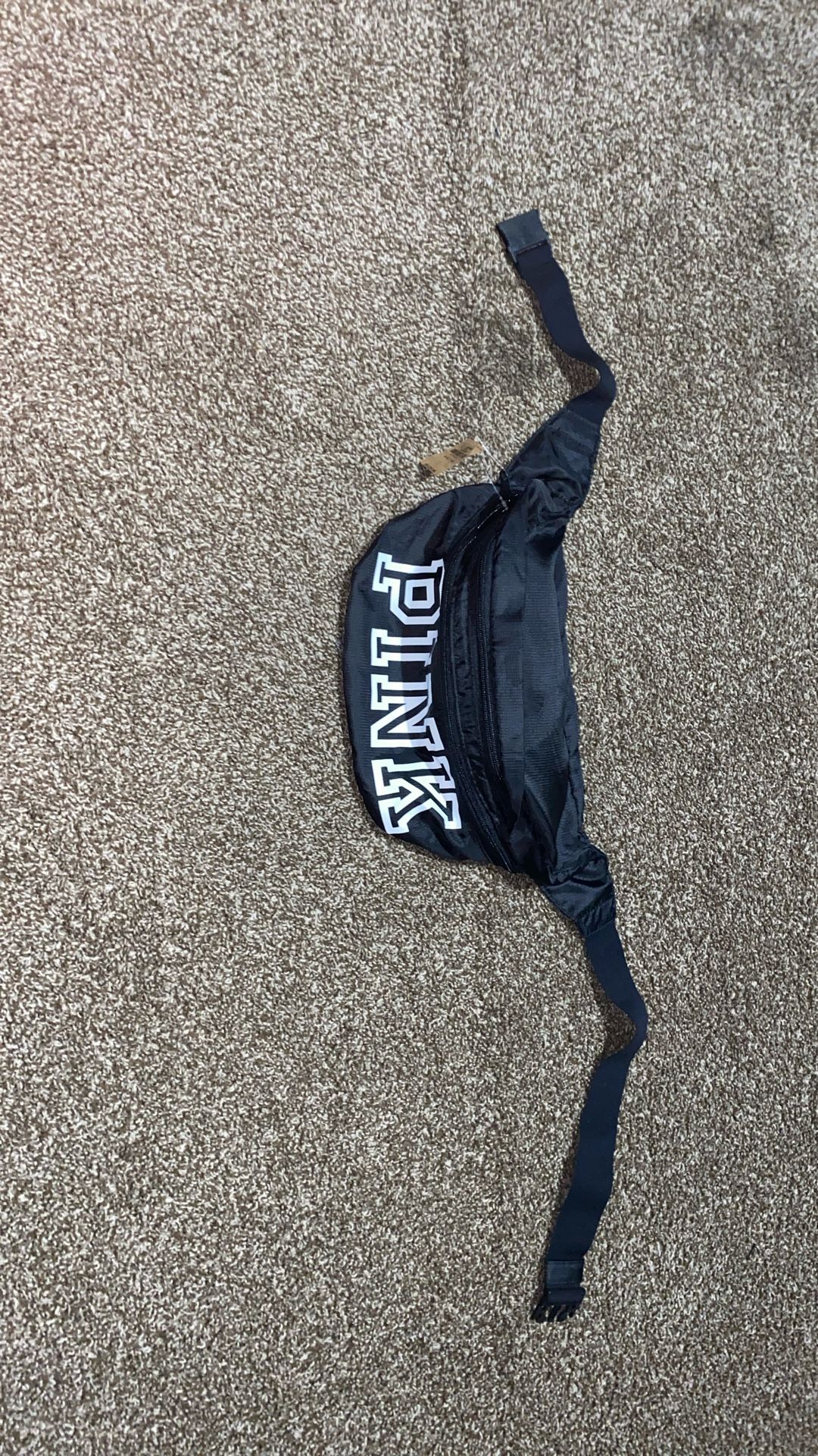 Pink Fanny Pack that Turns Into Carrying Bag With Two Straps