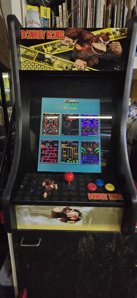 Donkey Kong 1990s Theme Countertop arcade machine with 60 classic arcade games.