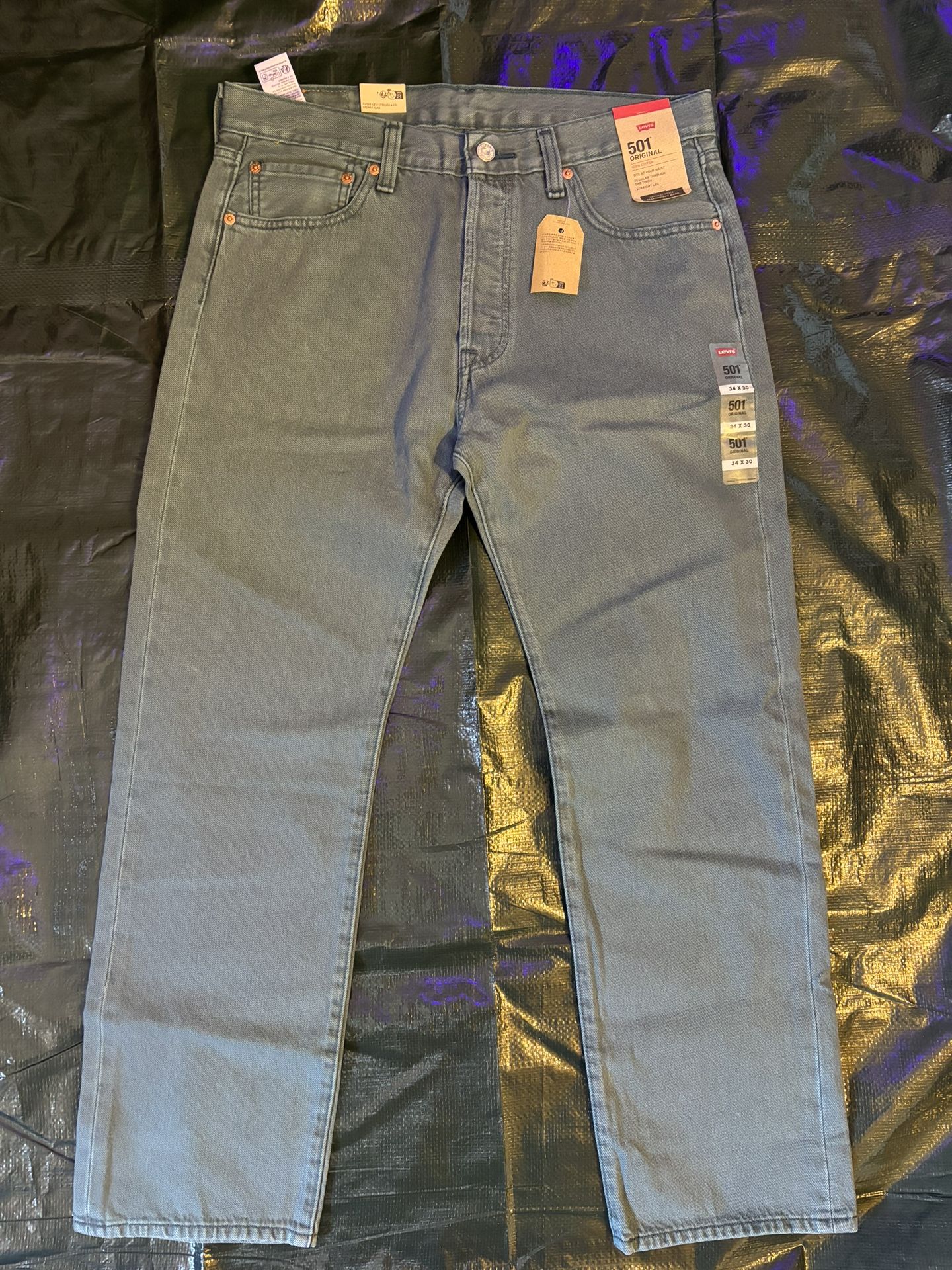 Levi 501 Original Jeans 34x30W *Brand New With Tags*