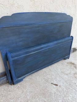 Wooden bed frame, full size FREE