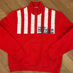 Tommy Hilfiger Men's 1/4 Zip Pullover Sweater 