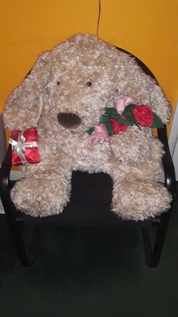 Stuffed toy dog