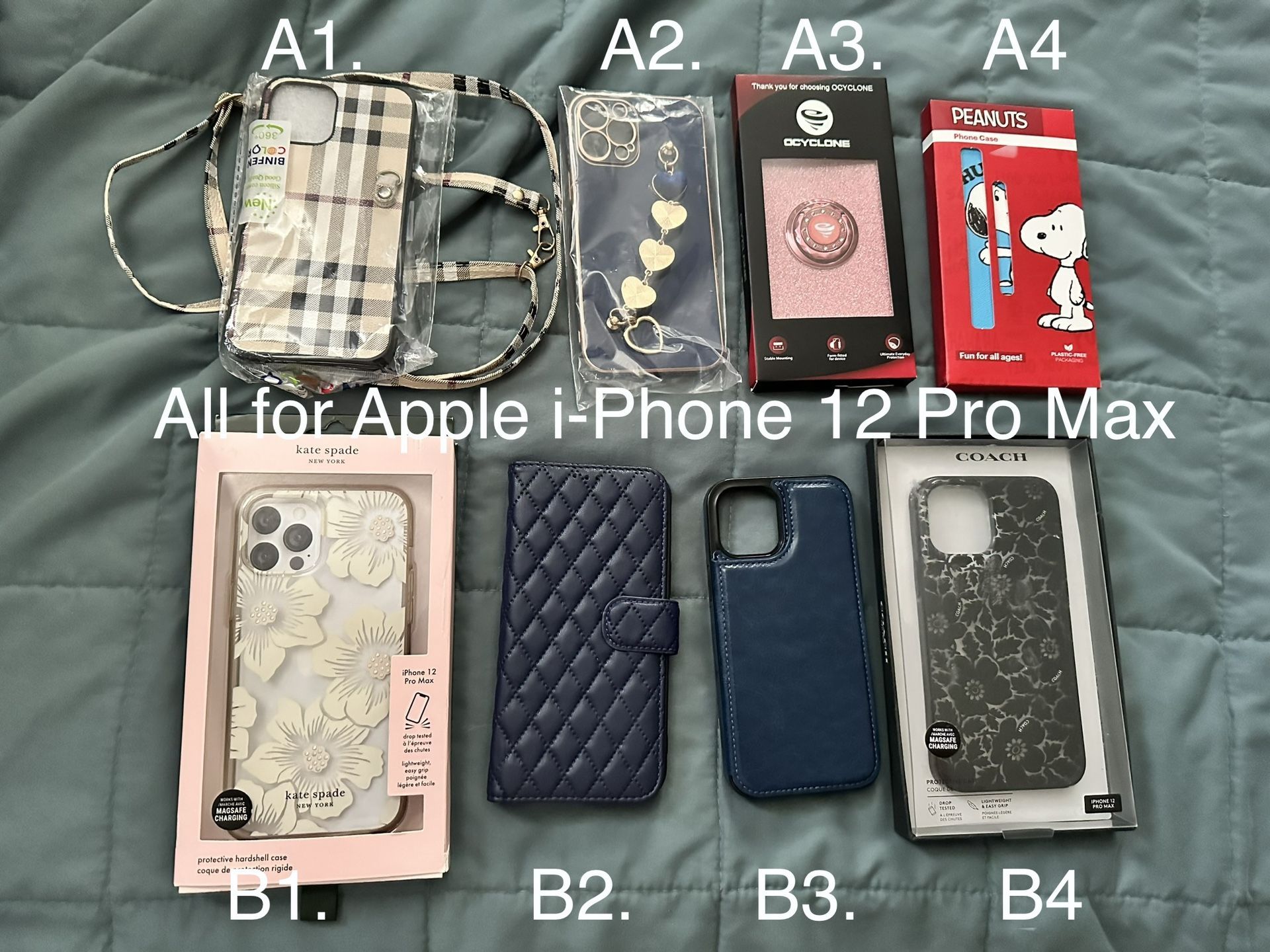 iPhone Case/Wallet/MagSafe Compatible For 12, 12Pro Max