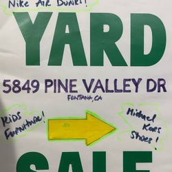 Yard Sale Nike Air Dunks !  