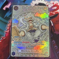 Monkey.D.Luffy(SP) (Gold) 3rd Anniversary OP05-119