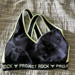 Under Armour Project Rock size L sports bra