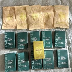 Crabtree & Evelyn Soaps + Shower Caps