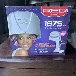 Red by Kiss Pro 1875 Watt Ceramic Tourmaline Hood Dryer