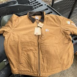 Brand New Carhartt Full Swing Fleece Lined Jacket 2XL