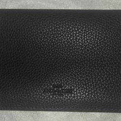 Authentic Coach Checkbook Holder