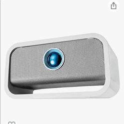 Brookstone 733673 Big Blue Wireless Bluetooth Speaker White