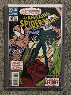 Amazing Spider-Man #386 Signed Marvel Comic