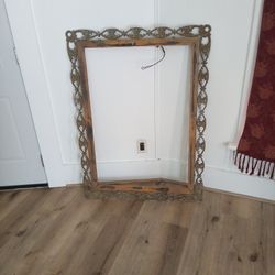 Old Vanity Mirror Frame