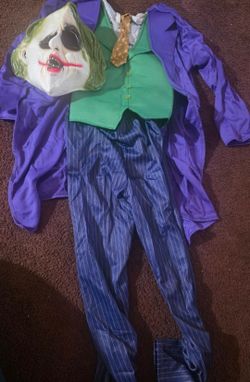 Boy joker costume