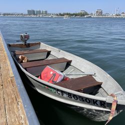12 Ft Aluminum Boat With Motor 