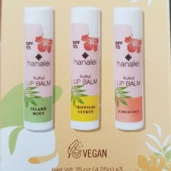 Hanalei Lip Balm Trio