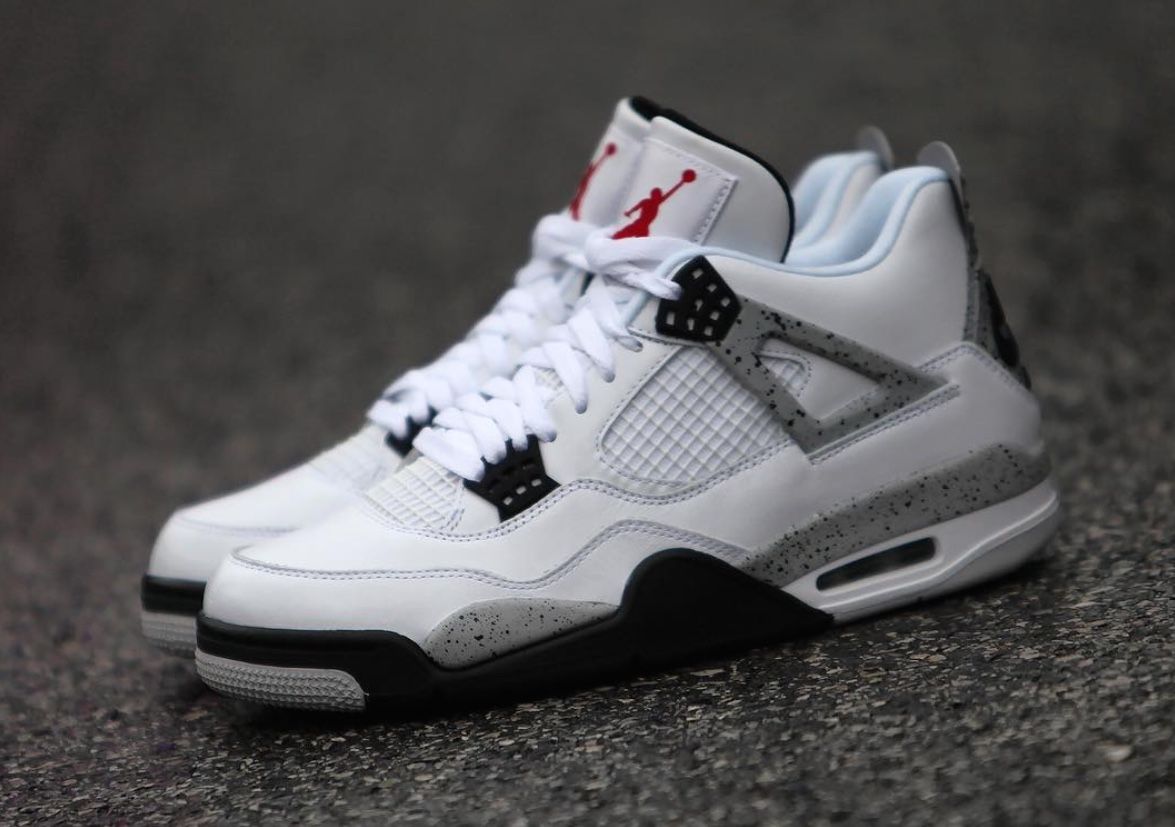Air Jordan 4 "White Cement" (Size 11.5)