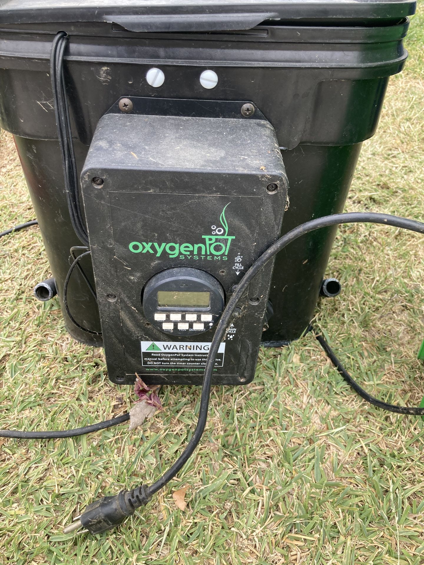Hydroponics Oxygen Pot System