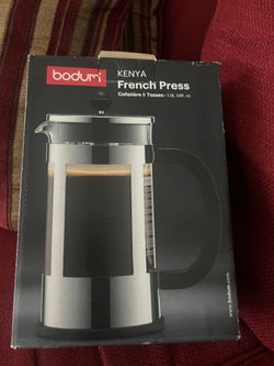 KENYA FRENCH PRESS COFFEE MAKER 