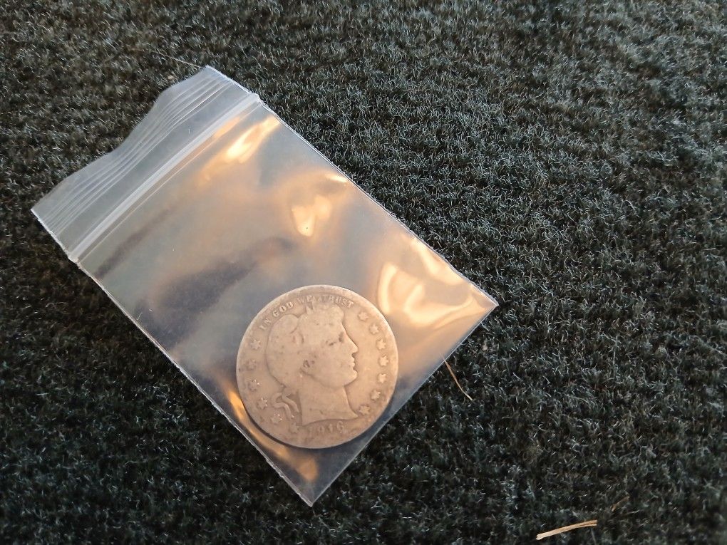 1916 Barber Quarter