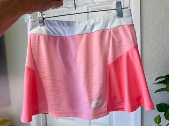 NEW Lotto Women’s Top Ten Tennis Skirt / Skort – Pink – Size Small