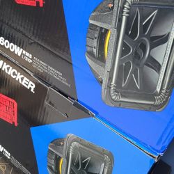 Kicker L7 10" Subwoofer Pair 
