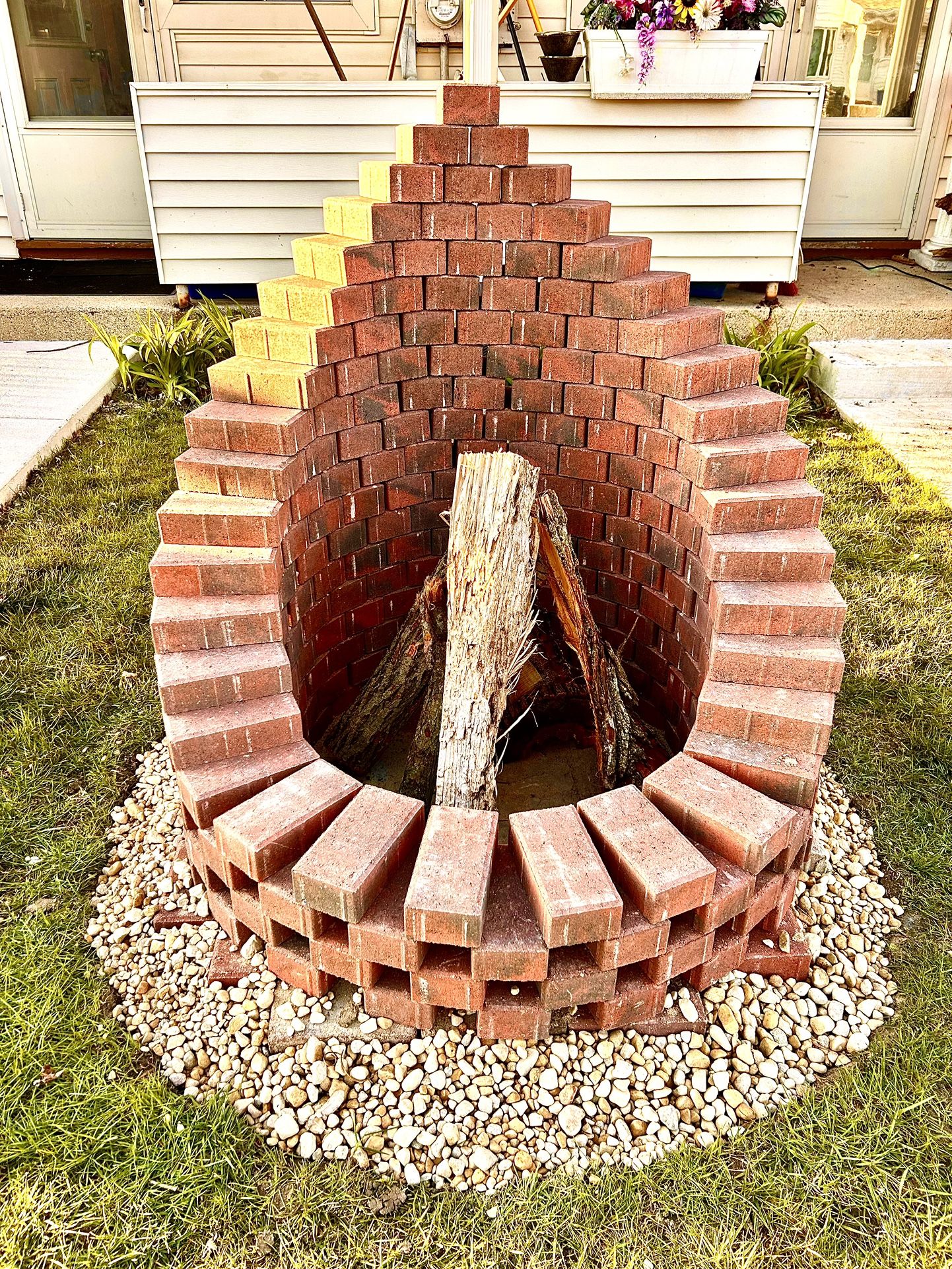 Fire pit, Handmade Teardrop