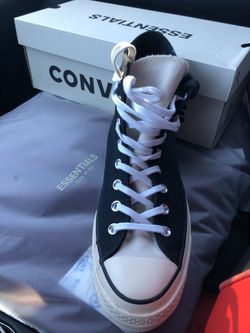 FOG Fear Of God Essentials x Converse Chuck 70 High Top Shoes size 10 for Sale in San Francisco CA OfferUp