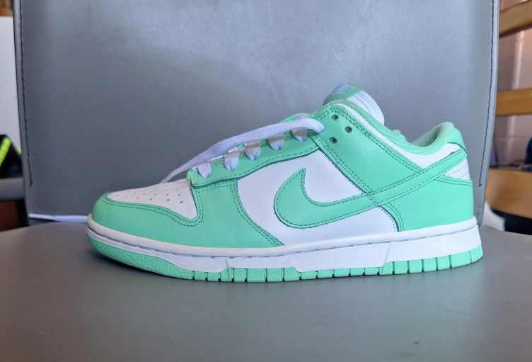 Nike Dunk Low "Green Glow" Womans Size 7