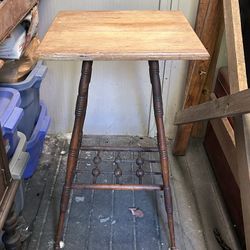 Antique Lamp Table