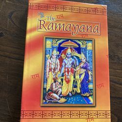 Children’s hardcover 204 pages easy read Ramayana story book Hindu religion folklore folktales 