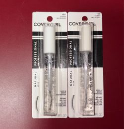 X2 CoverGirl Professional Natural Lash Clear Mascaras – .34 fl oz