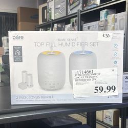 Hume Sense Top Filled Humidifier Set