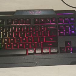 BUGHA LED GAMING KEYBOARD ILLUMINATED FOR PC MULTI-FUNCTION NEW IN BOX