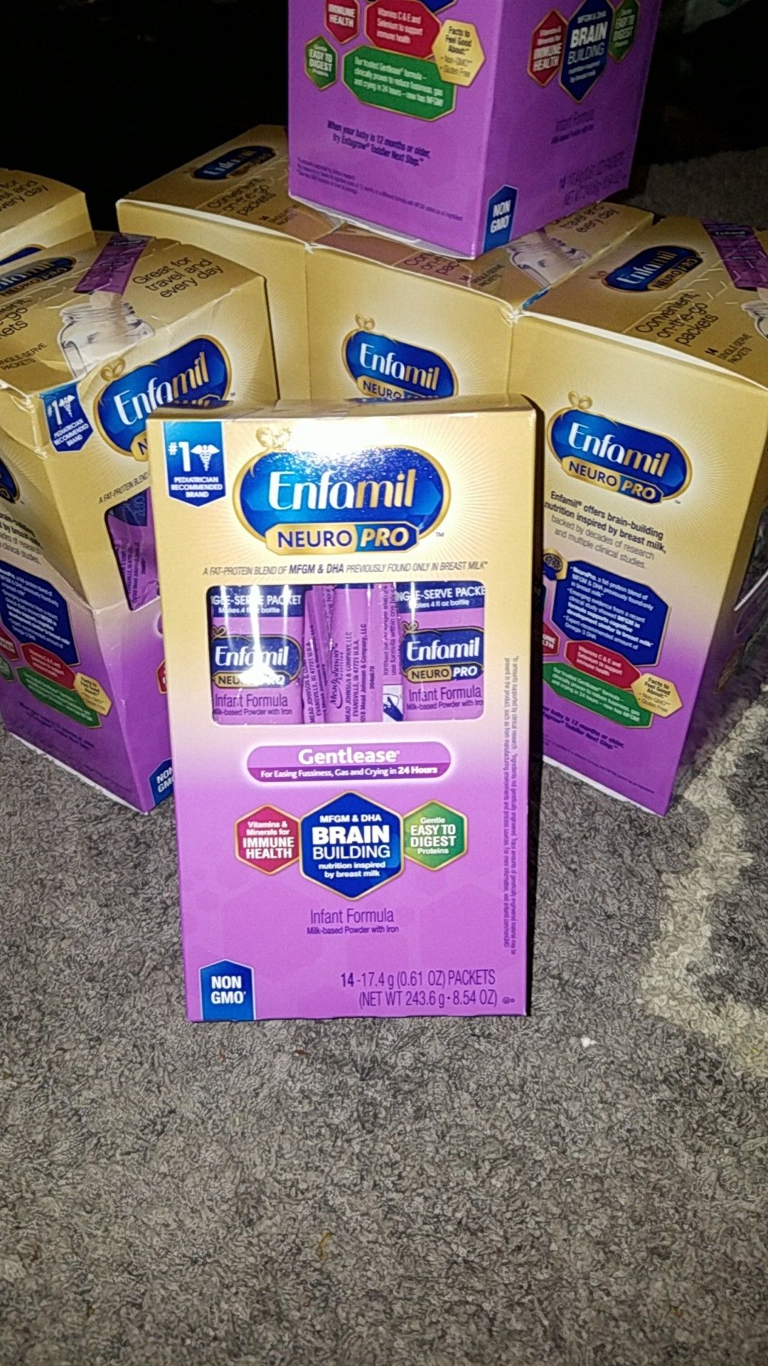 Enfamil Gentlease Formula Packets