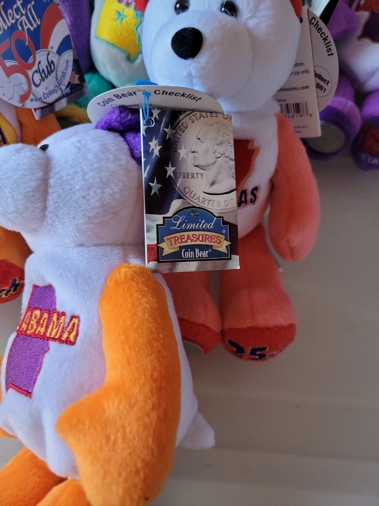 States of america coin bears