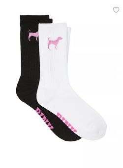 PINK Crew Socks 